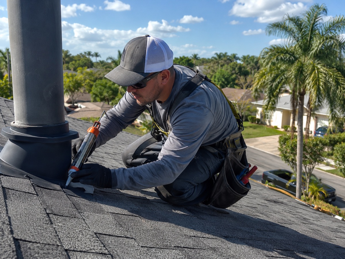 Roof repair and leak fix