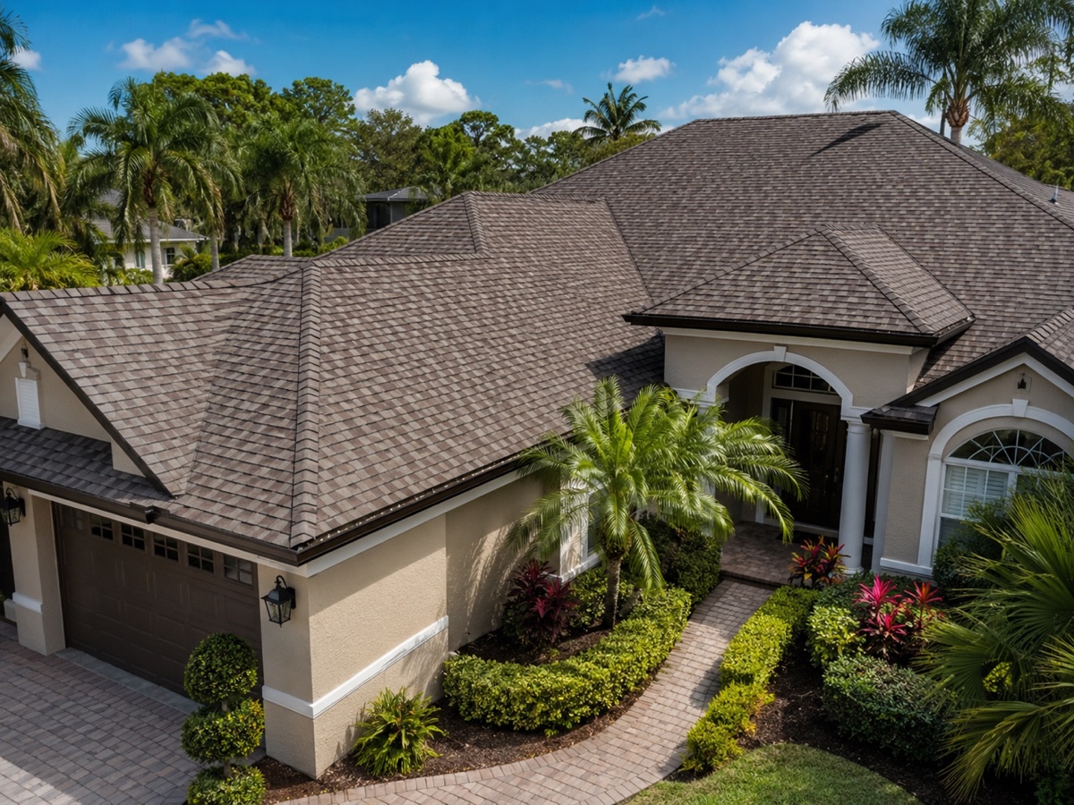 Shingle roofing